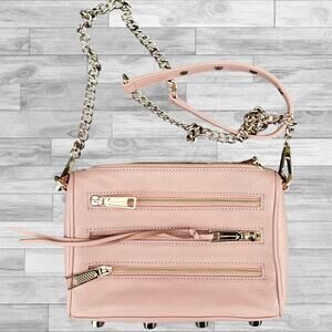 Rebecca Minkoff Mini 5 Zip' Convertible Crossbody Bag, pink